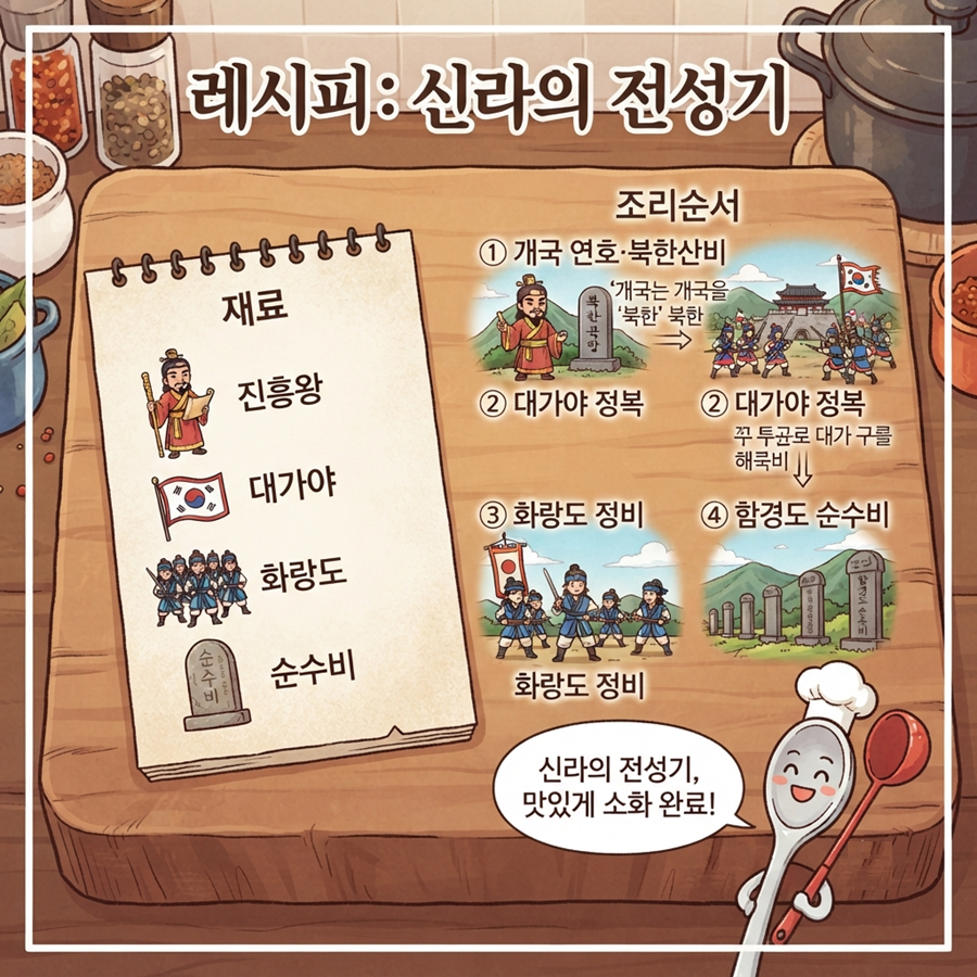신라의 전성기-요약