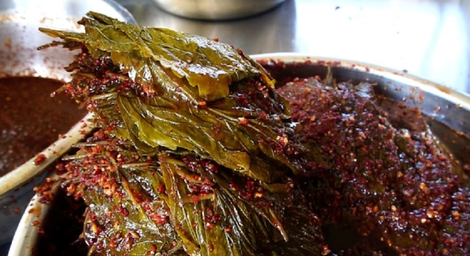 한국기행-영덕-깻잎-김치-