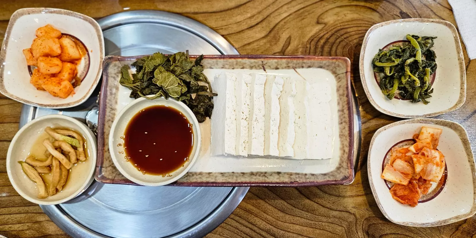 제주도 조천 선흘 방주할머니식당 건강한 식당 콩국수 두부 비빔밥 맛집