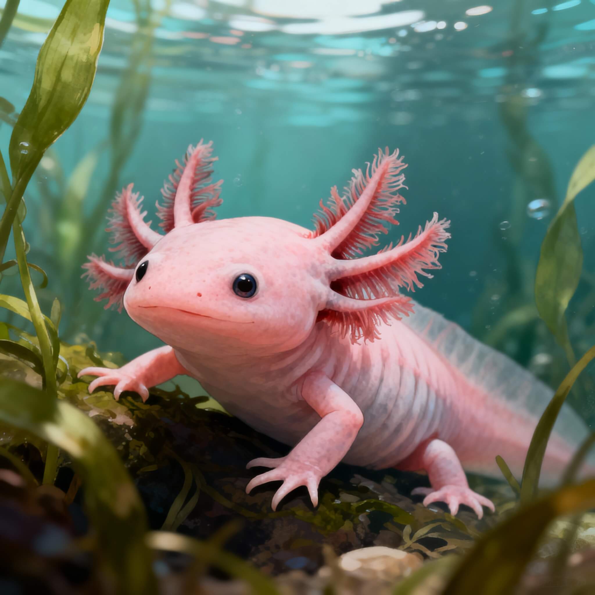 아홀로틀(Axolotl) 반려동물 관리법 : 신비한 멕시코 도롱뇽 키우기 종합 가이드