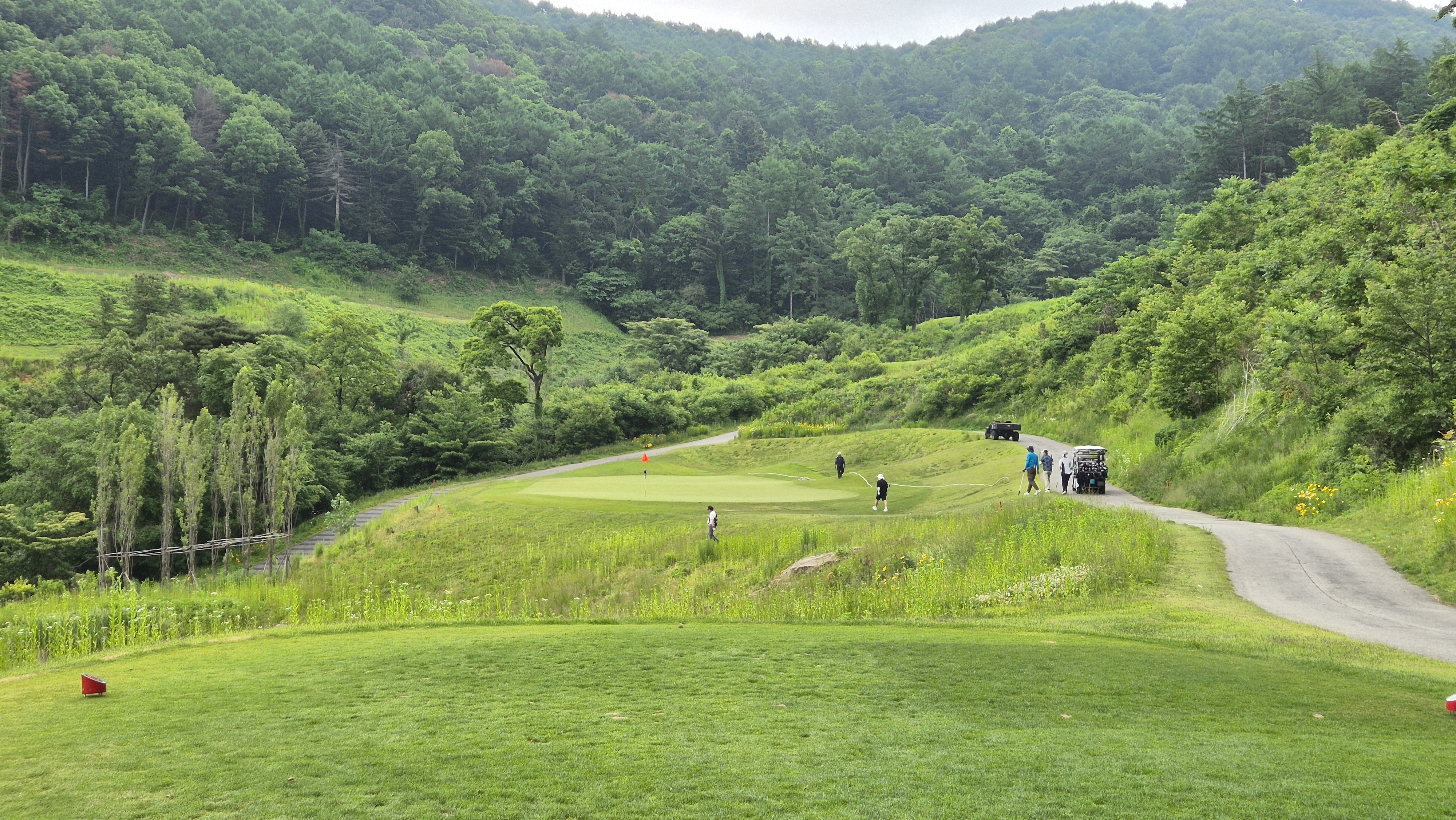 샴발라cc 라운드 후기