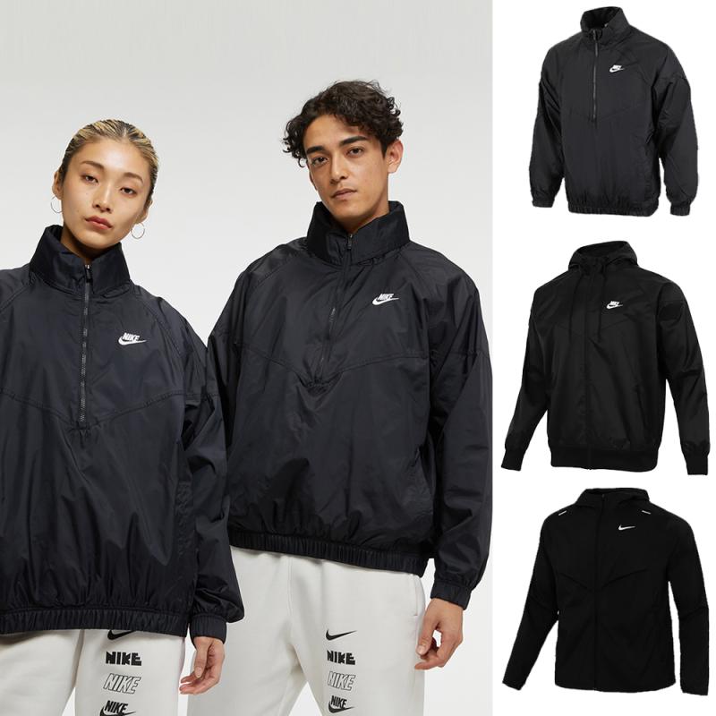 (국내매장판) 나이키 바람막이 윈드러너 우븐 아노락 후드 집업 자켓