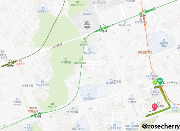 남부터미널과-방배역-사이에-있는-한원빌딩건물-4층에-동행복권-본사가-있음
