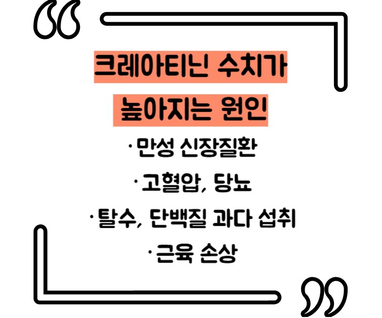 크레아티닌 수치