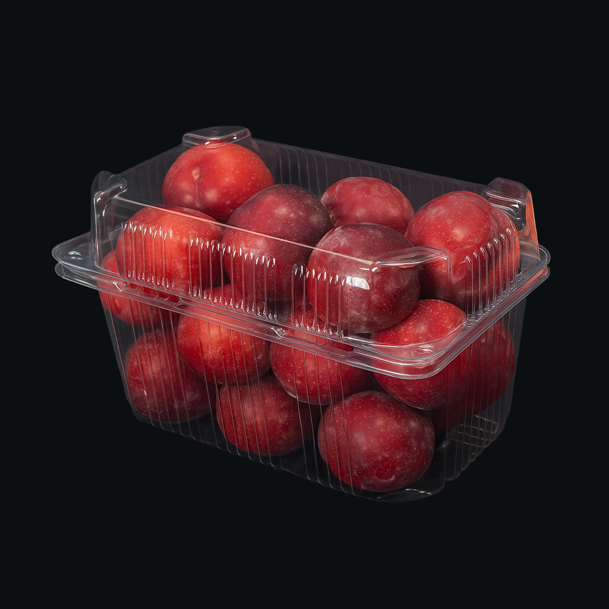 복숭아용기 clear peach container