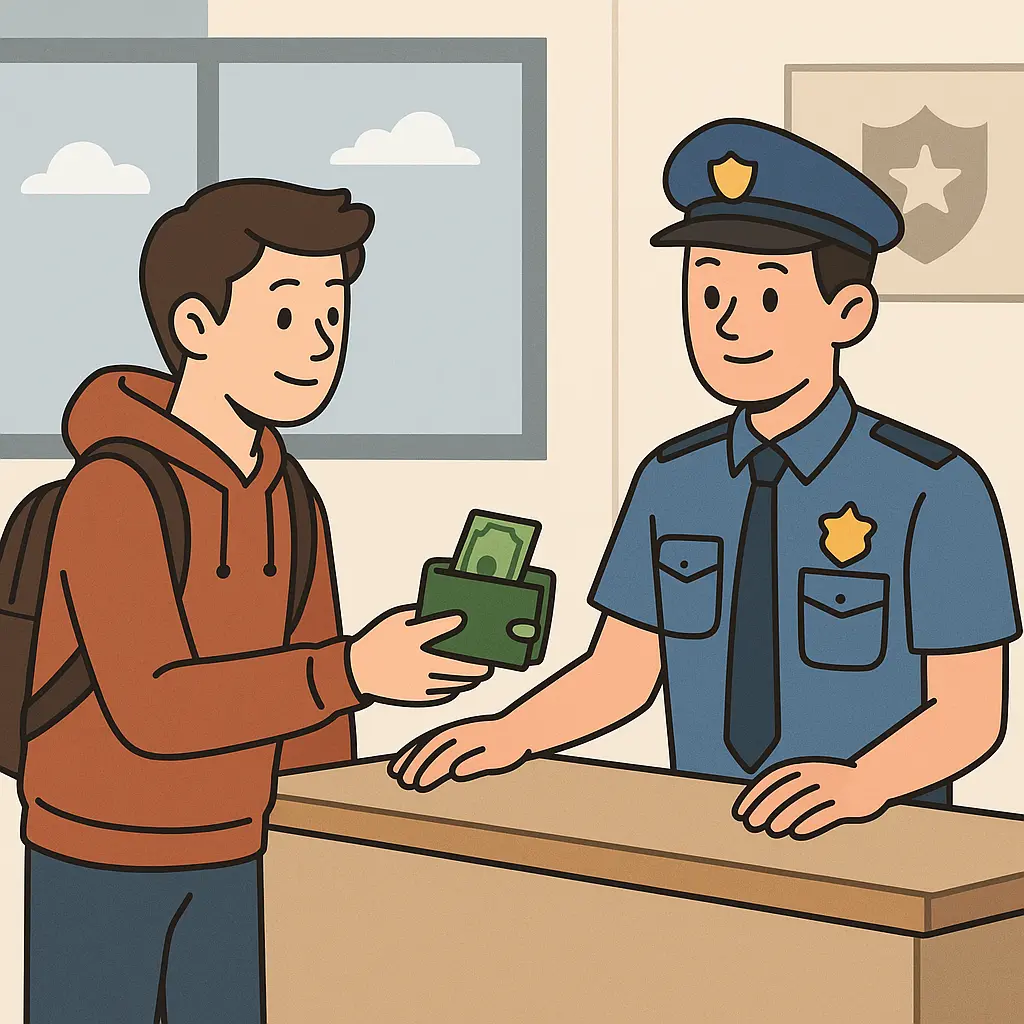 길에서 주운 돈