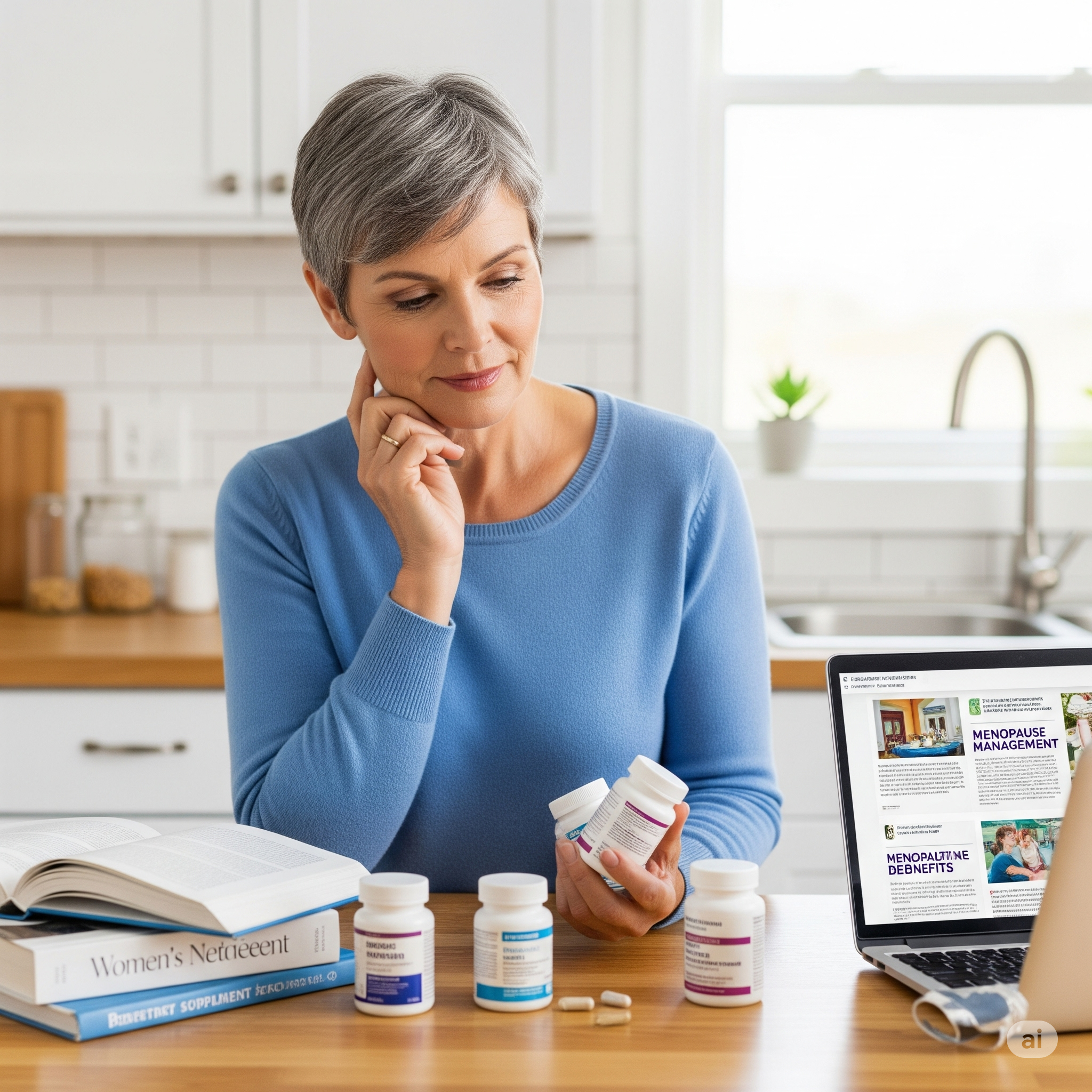 폐경기 맞춤 건강기능식품 고르기 관련이미지