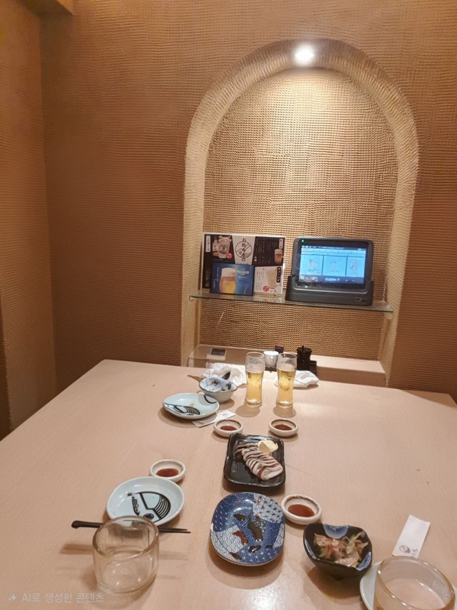 기타큐슈 이자카야 저녁 식사