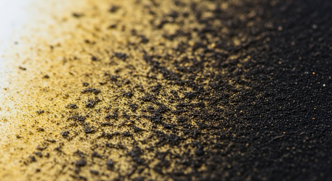 시간이 지날수록 검고 누런 찌든 때가 되는 것이죠.