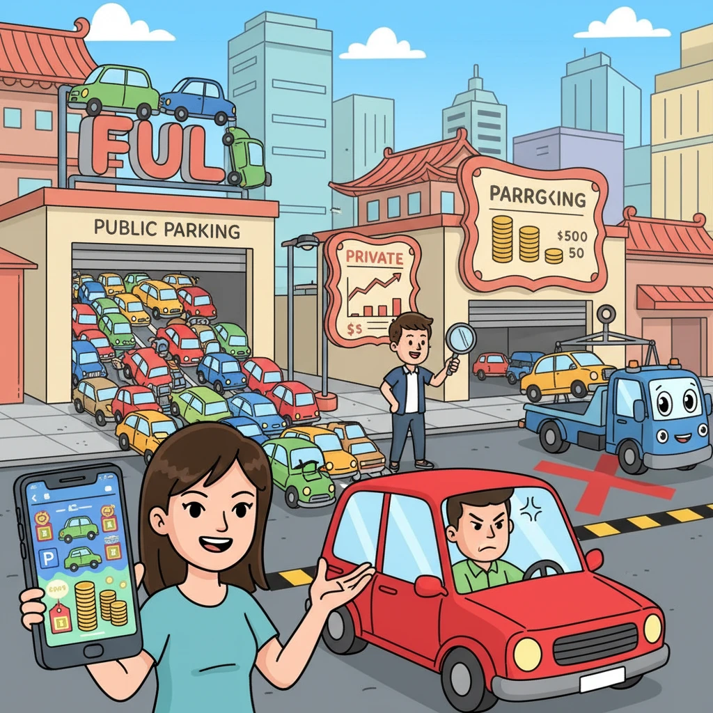 당고개역 주차비 아끼는 방법과 공영주..