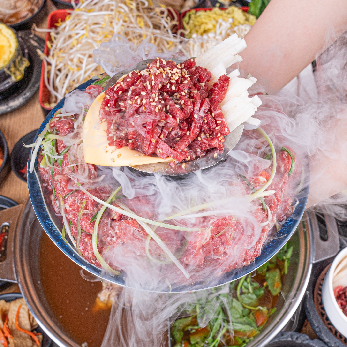 유쾌한 불고기 (육회 포함)