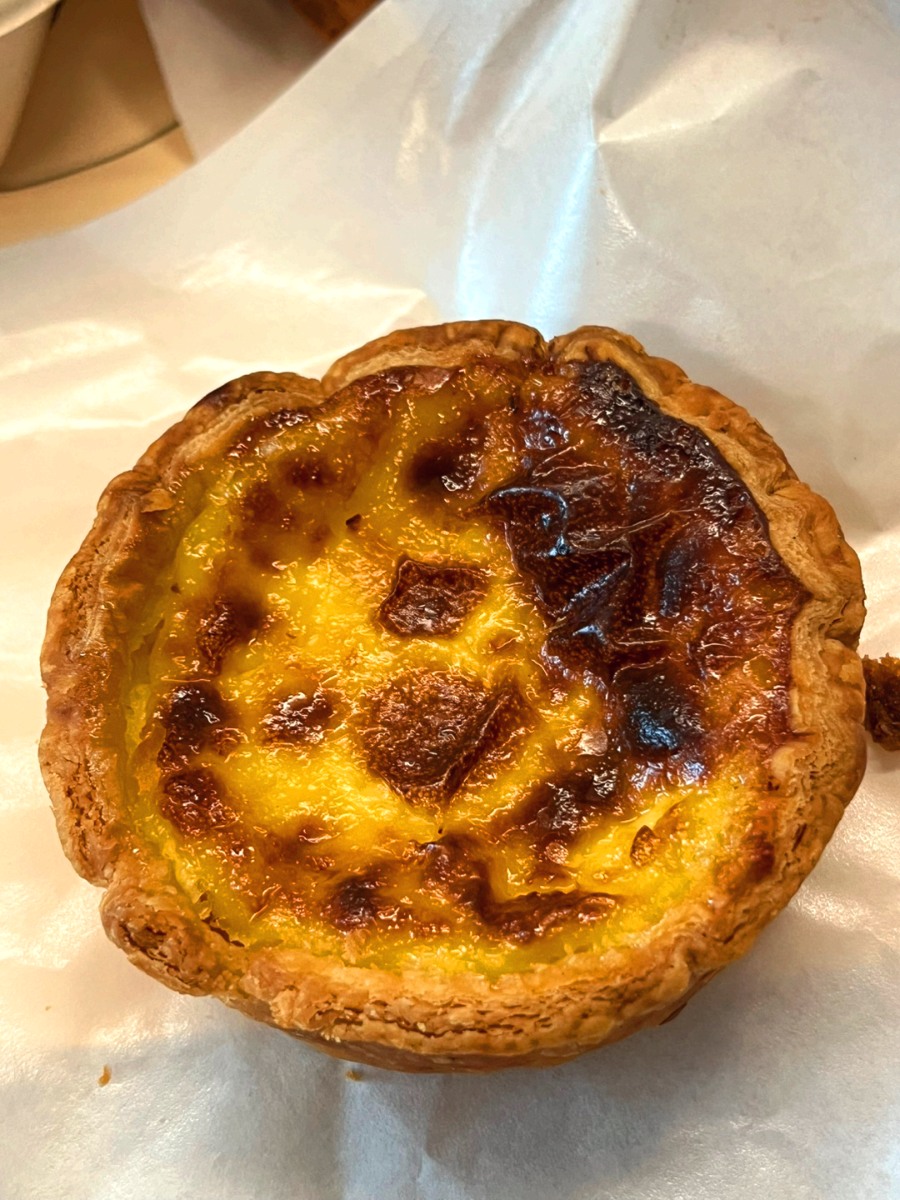 대전 관평동 카페 그린베이커리 에그타르트