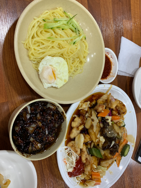 간짜장 탕수육