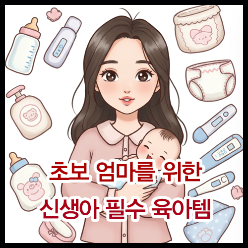초보 엄마를 위한 신생아 필수 육아템 BEST 10가지 정리