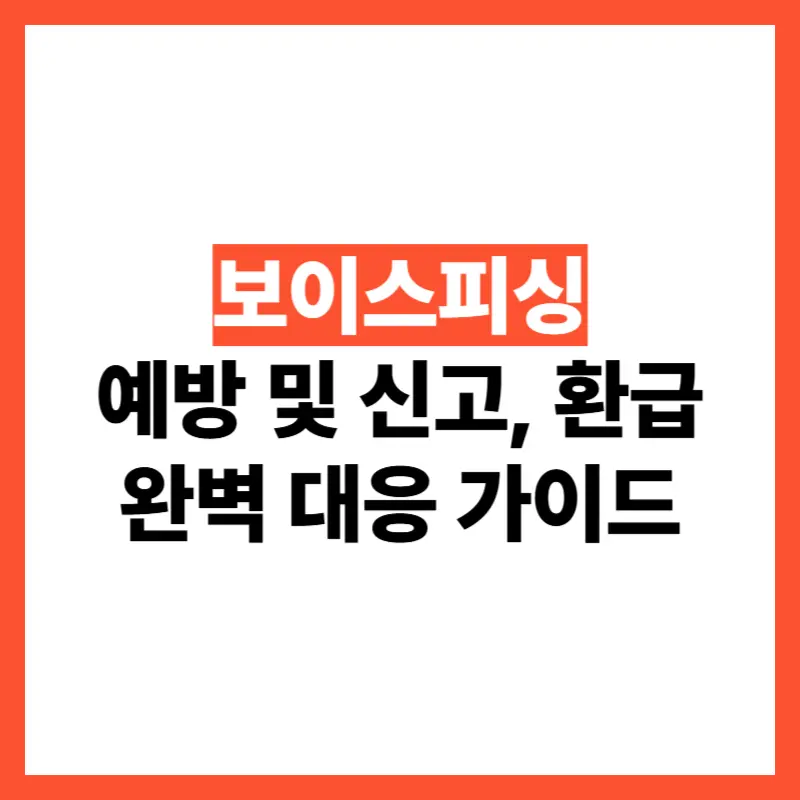 보이스피싱