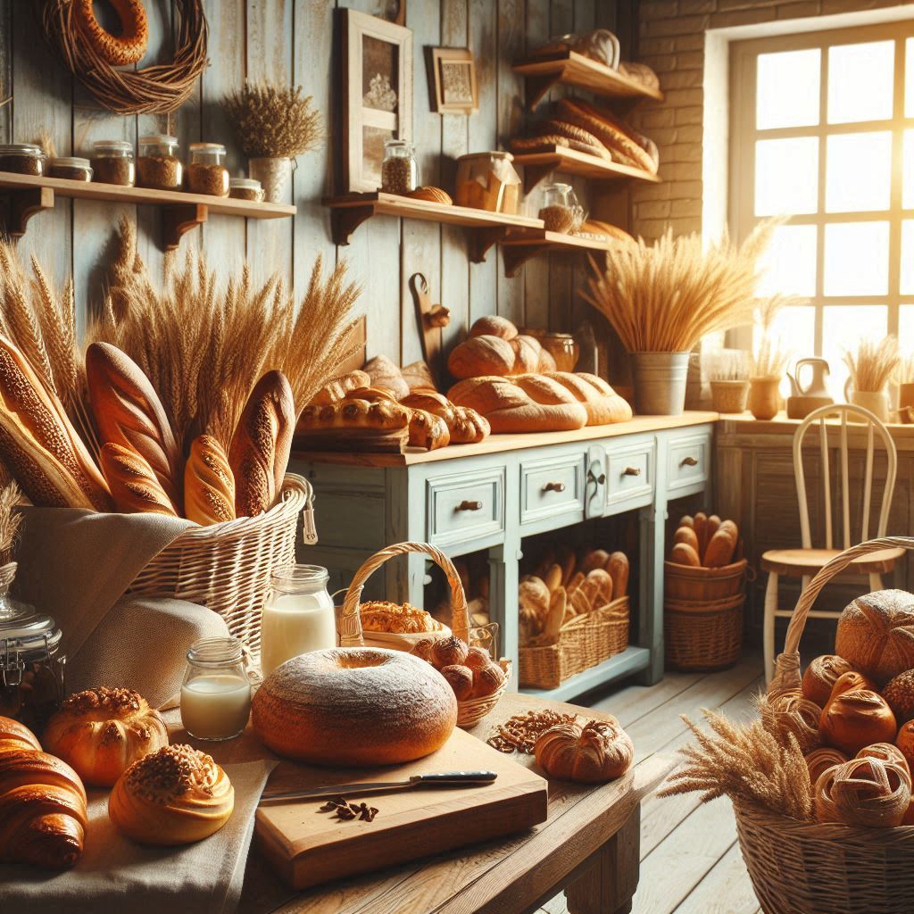 베이커리 배경
