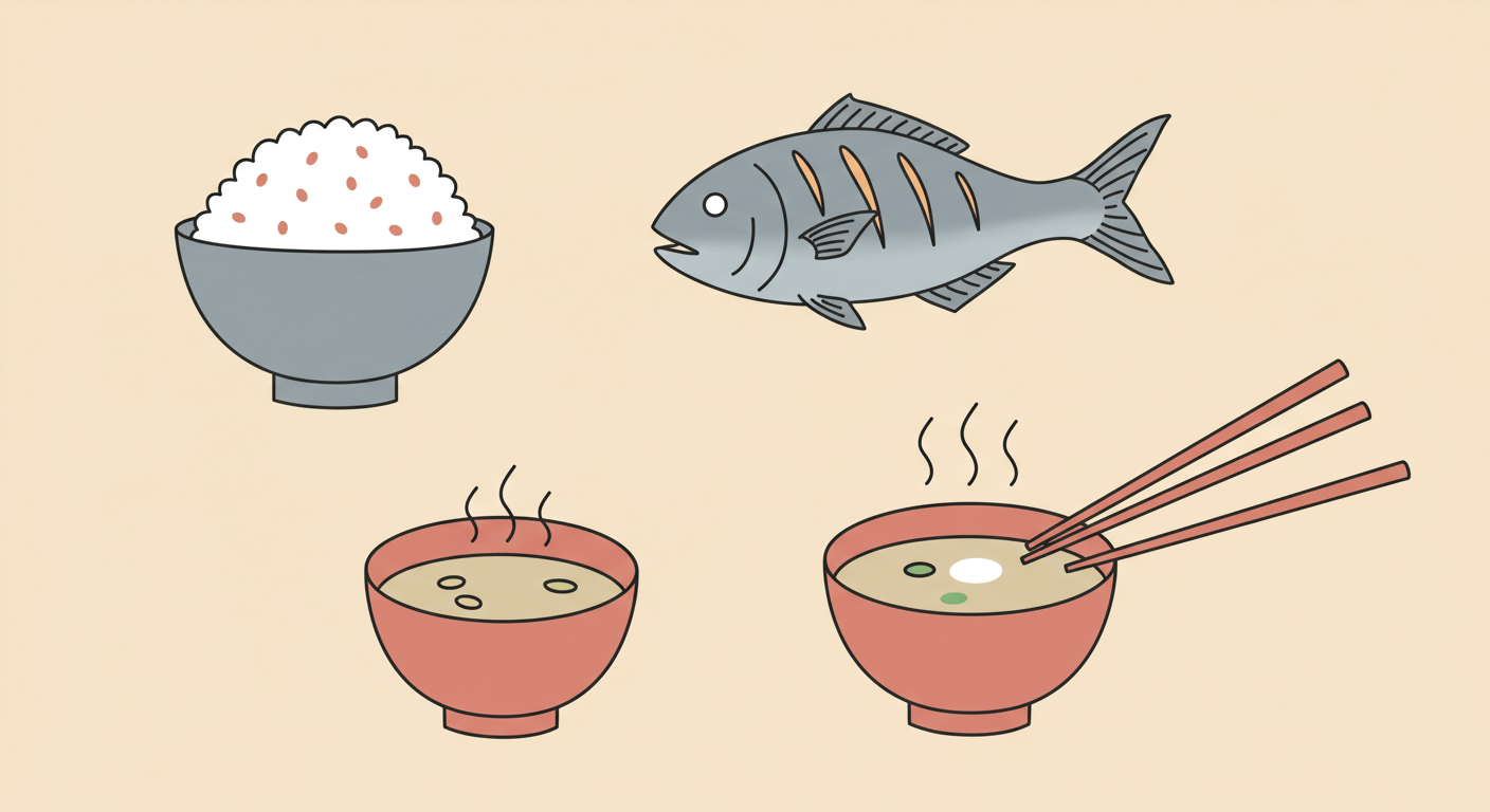 일본식 다이어트 (low calorie, meals, japan)