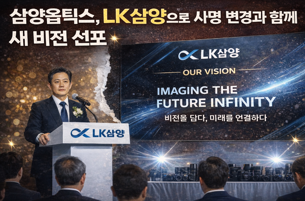 삼양옵틱스, LK삼양으로 새 출발 비전 총정리