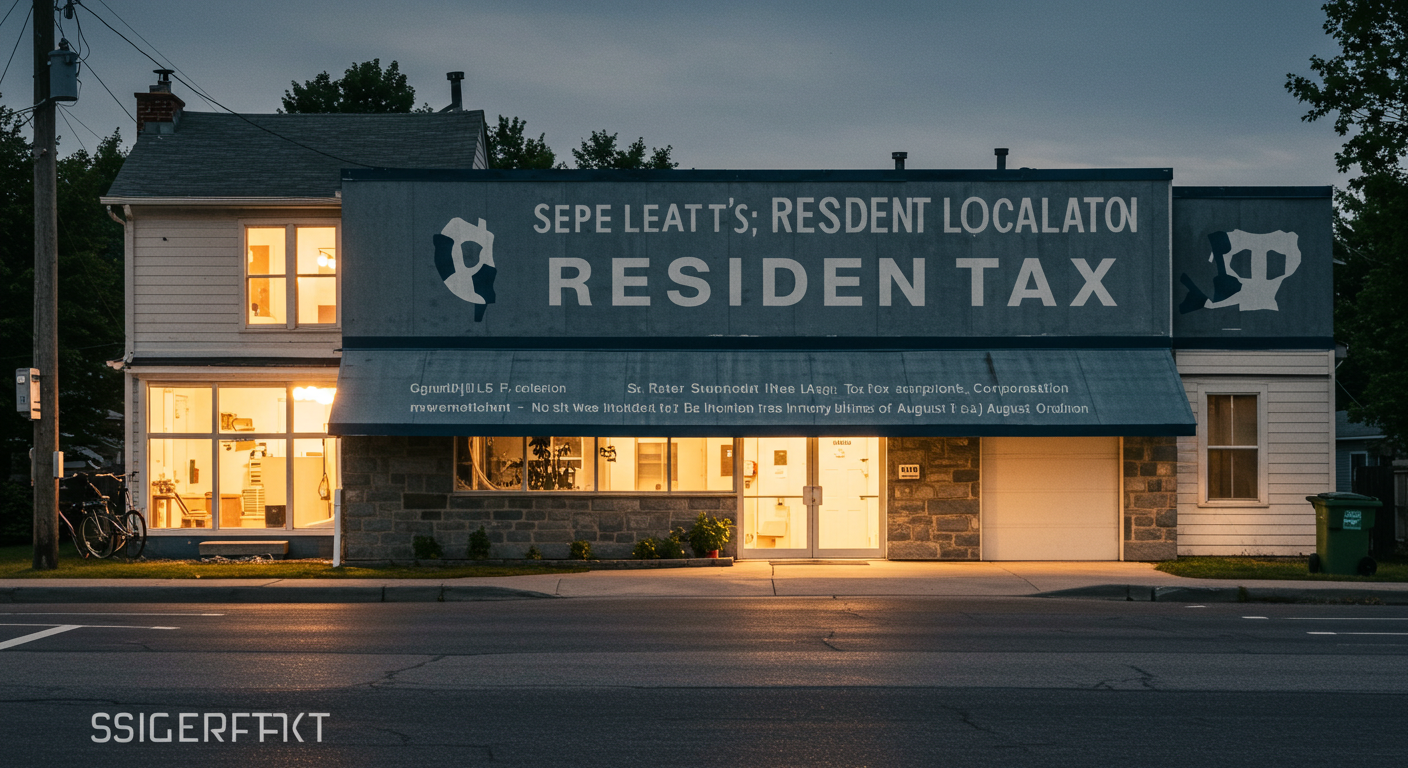 주민세 면제대상