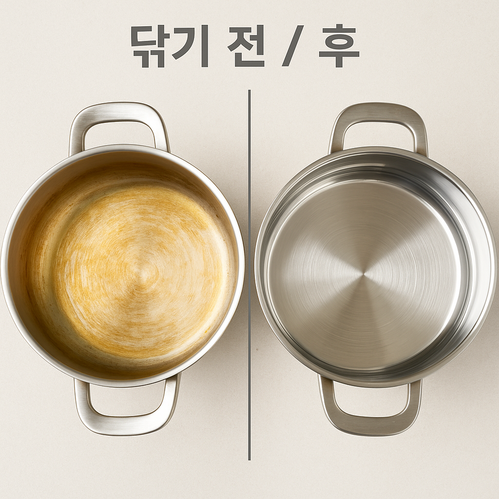 [찌든 때 없이 산다 ⑮]누래진 냄비 바닥, 세제 말고 '이것'만 있으면 다시 반짝반짝!