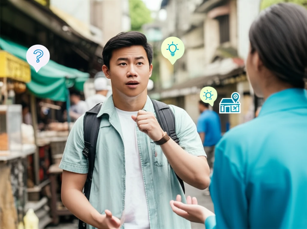 해외여행 소통 기술 가이드의 마음을 ..