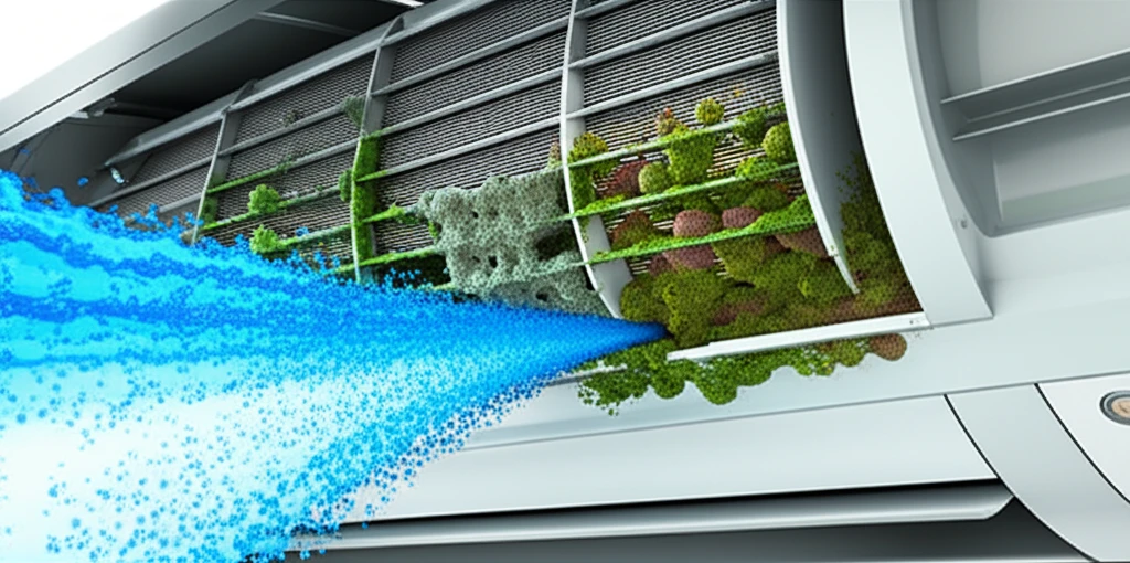 에어컨 장기 보관 4단계: 내부 습기..