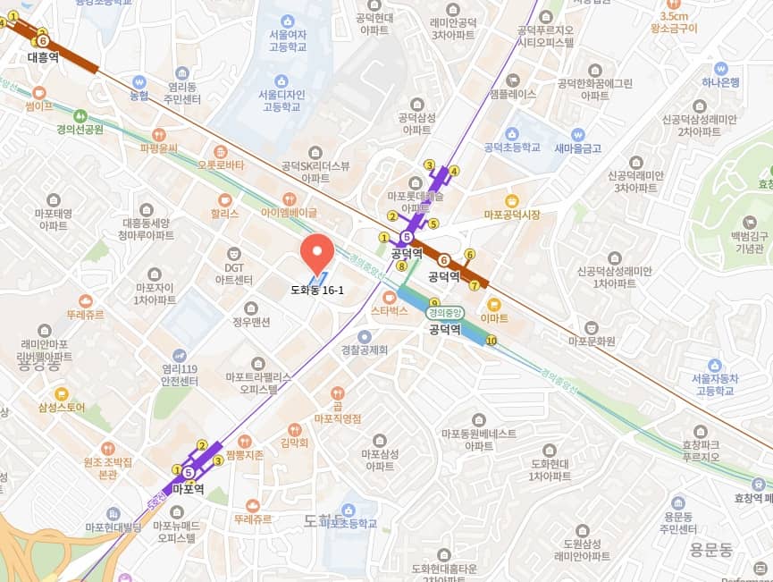 공덕역 자이르네 투시도