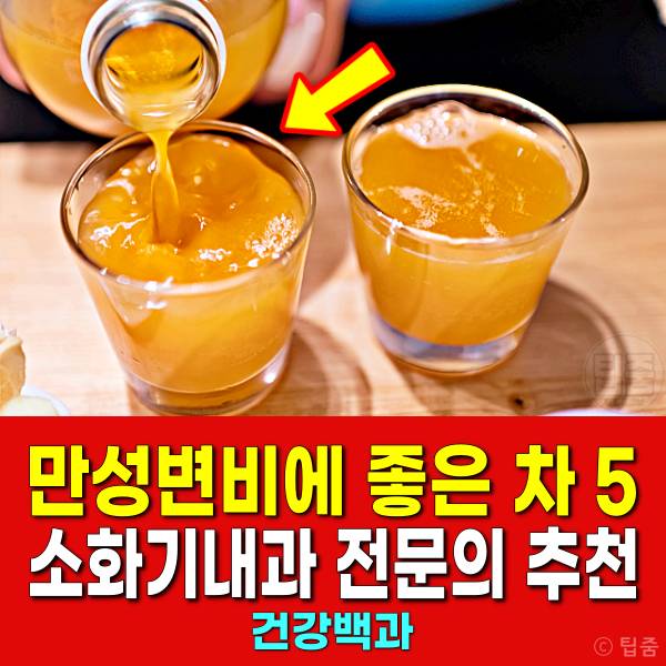 만성변비에 좋은 차 변비에좋은음료