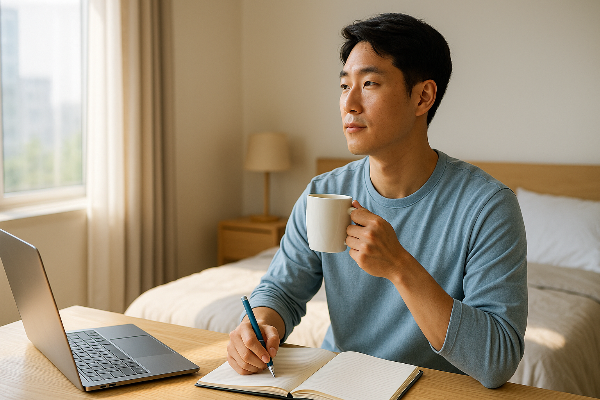 아침 질문 하나로 인생이 바뀐다 &ndash; 모닝 퀘스천 실천법