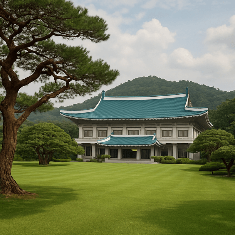 청와대-전경