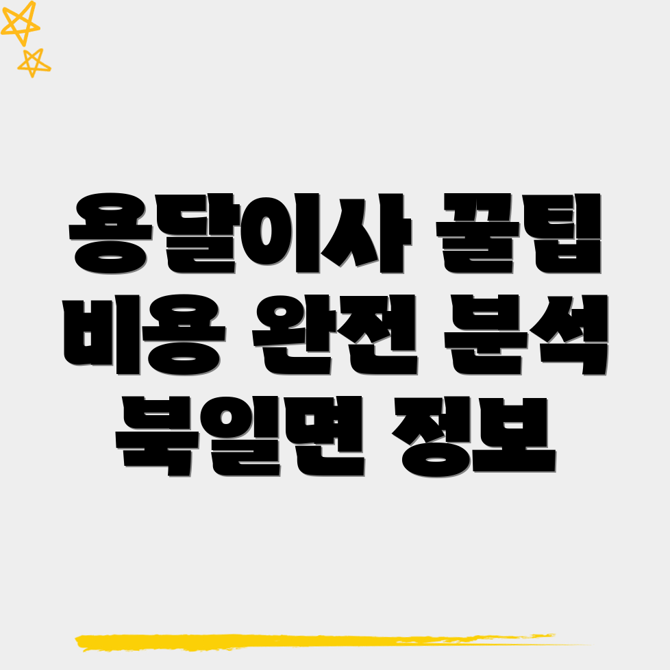 용달이사