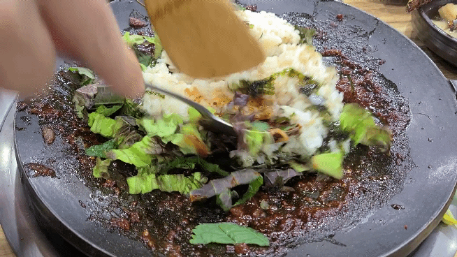 통큰손쭈꾸미마을-볶음밥-준비