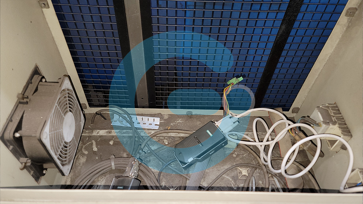 팔레타이저 컨트롤 판넬 PC XYCOM 3510 T -> ADVANTECH UNO-3072-P12CE 개조, 지아이오토메이션(주)_개조순서4