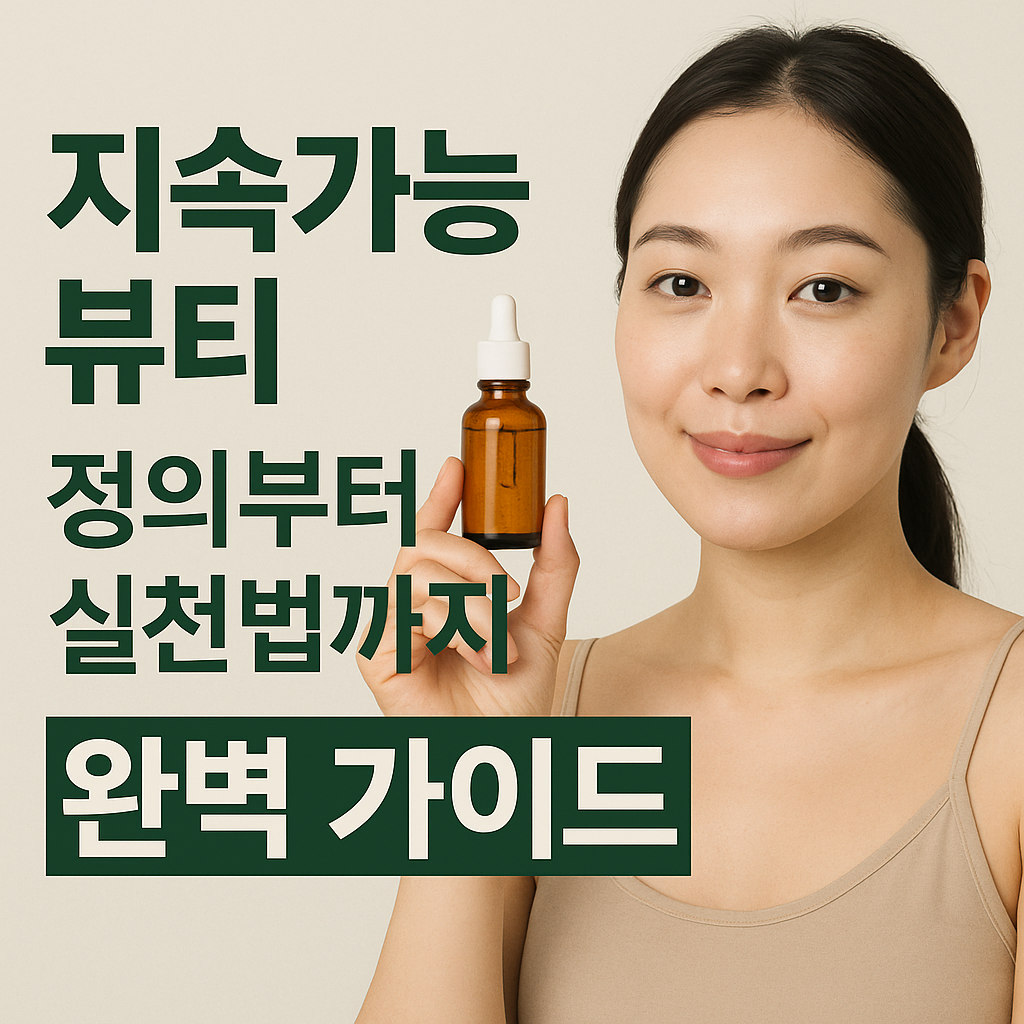 지속가능 뷰티