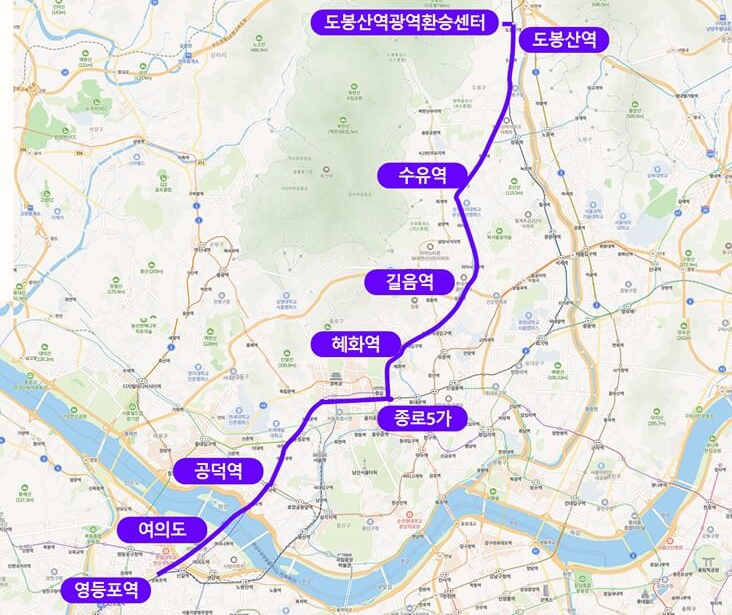 자율-주행-버스-노선도