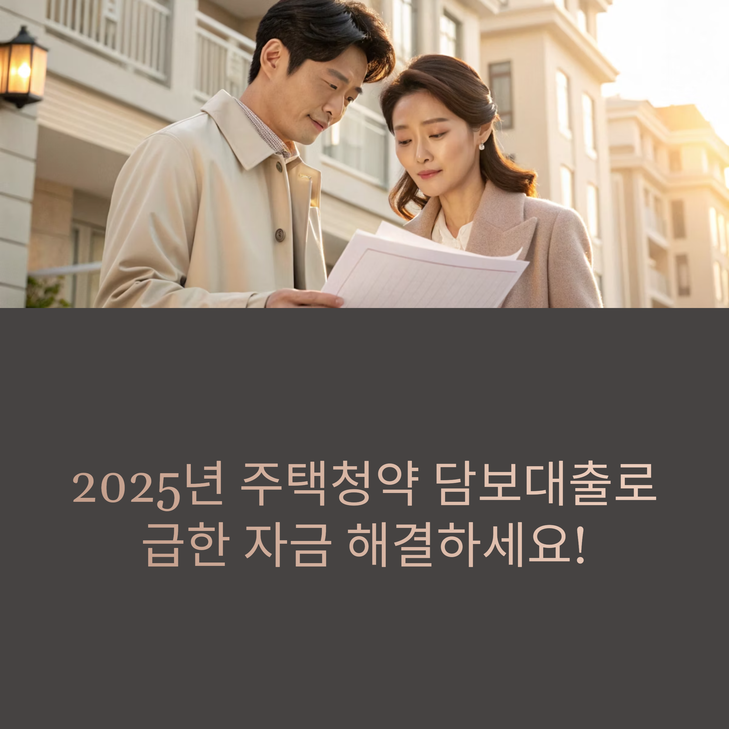 주택청약 담보대출