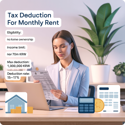 연말정산 월세공제 조건 이미지