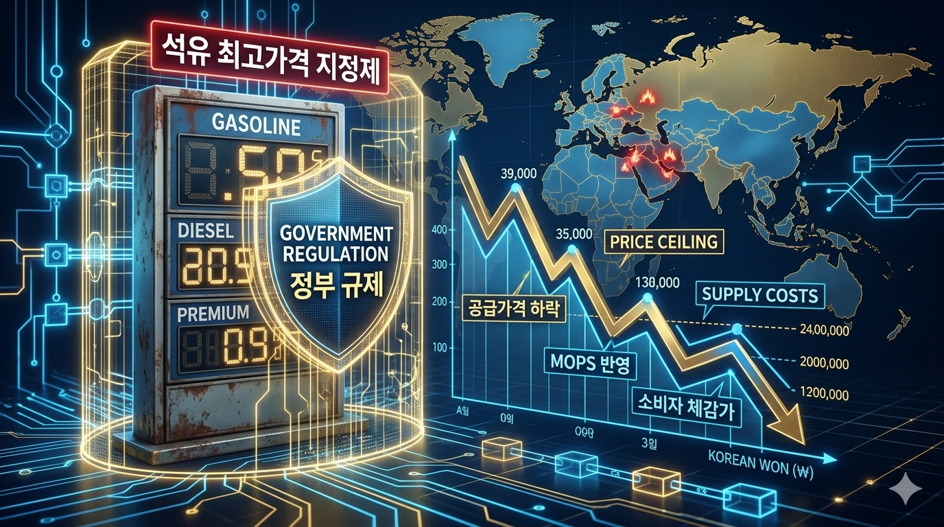 석유 최고가격제 전격 시행