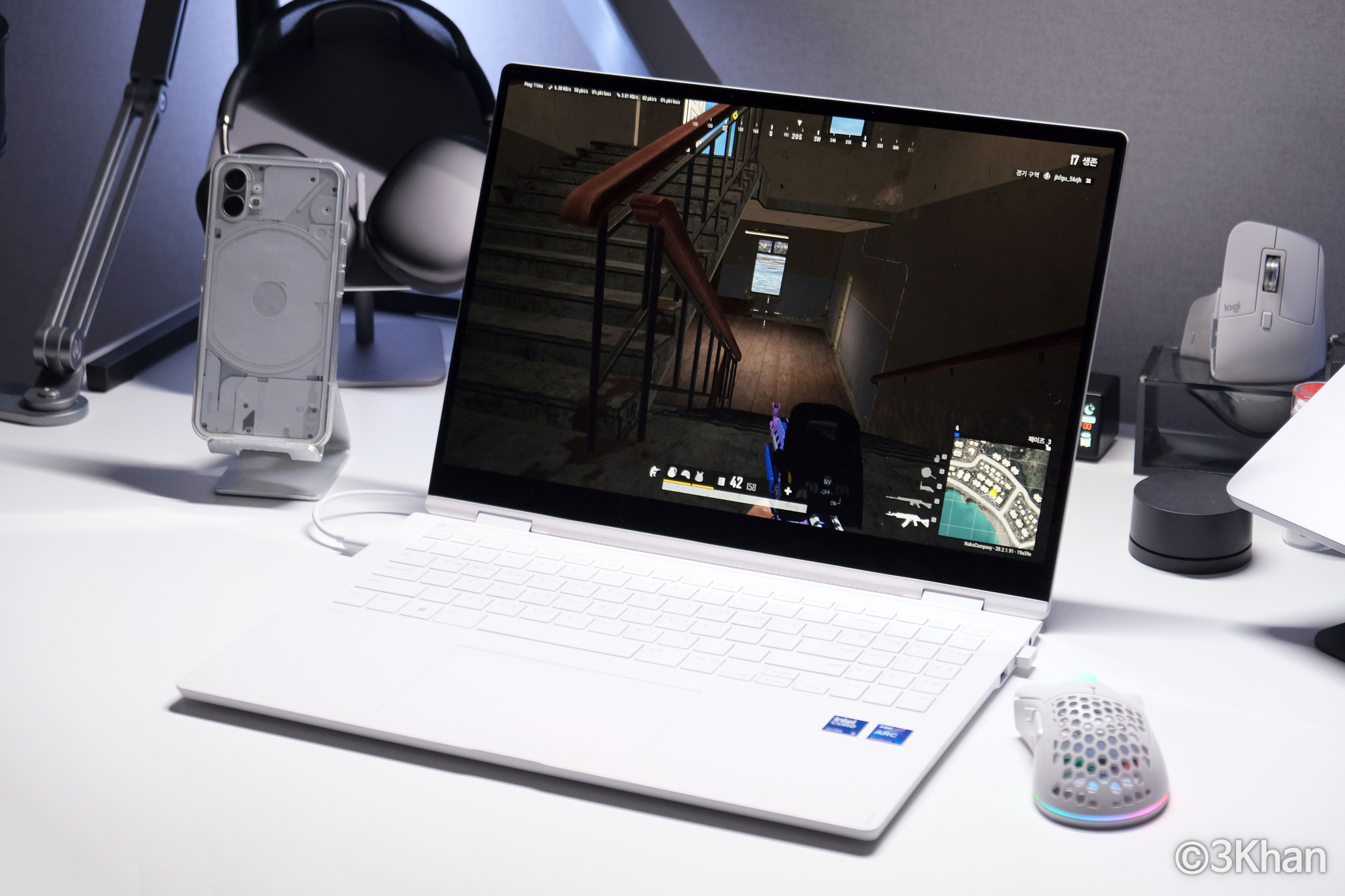 배틀그라운드 LG 그램 프로 성능