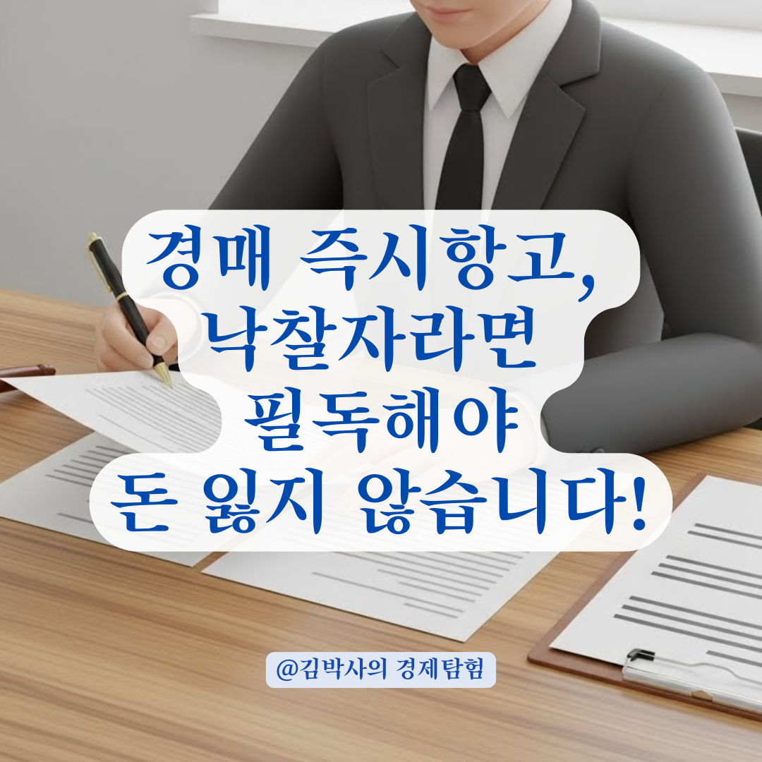 경매 즉시항고에 발목 잡혔다면? 적극적 대응을 위한 낙찰자 의견서 작성 시 필수 포함 사항