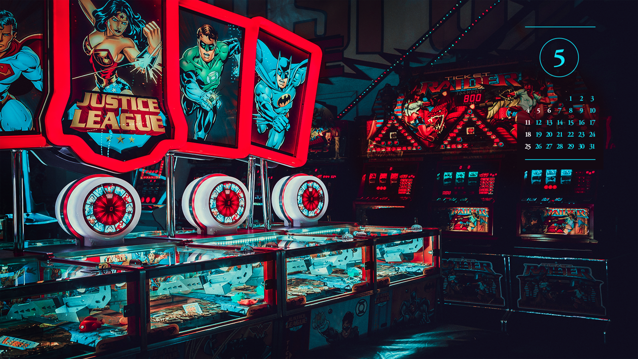 12 오락실 A - 2025년5월 노트북배경화면