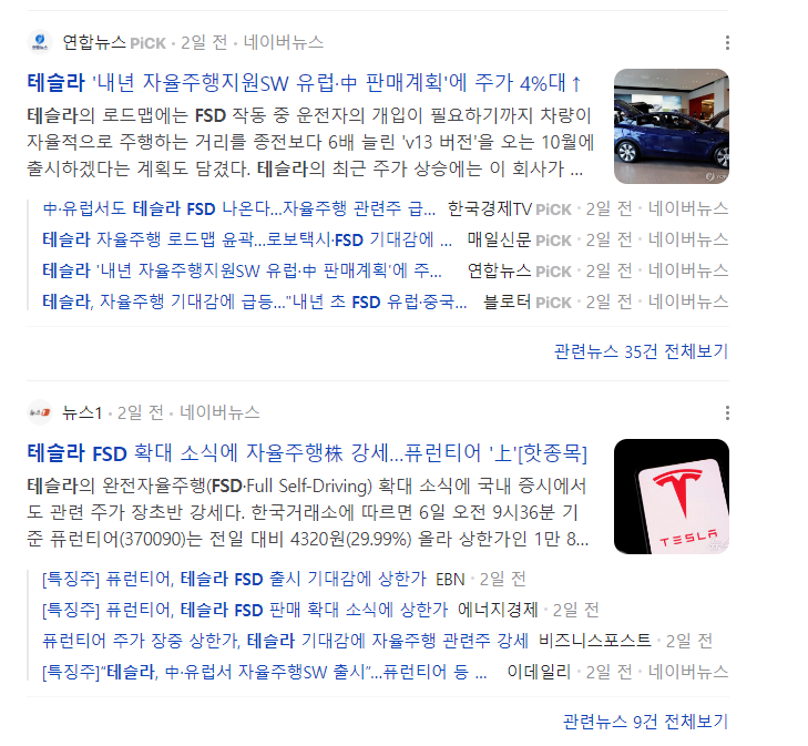 테슬라 FSD