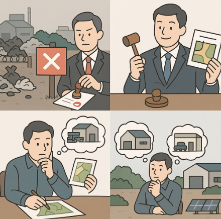 폐기물처리업 허가 해지된 토지 낙찰