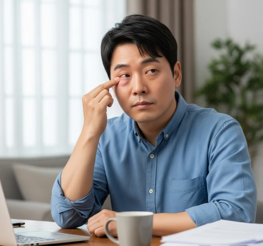 눈꺼풀이 붓는 이유