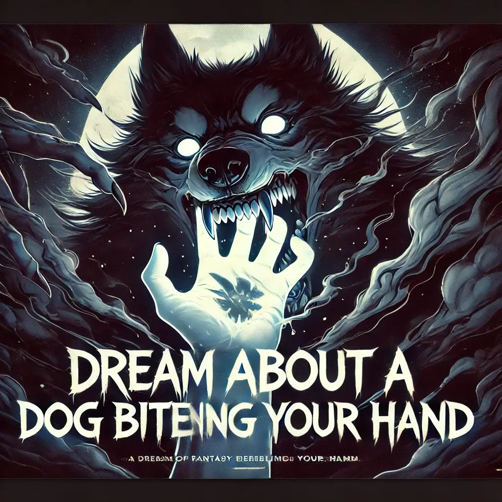 개한테 손 물리는 꿈 해몽