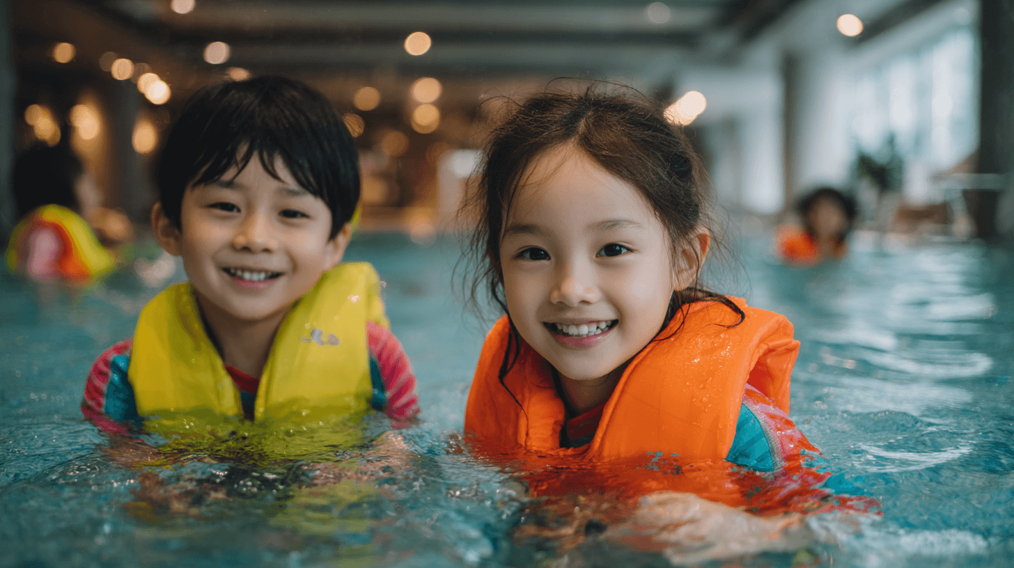 구명조끼를-입은-아이들