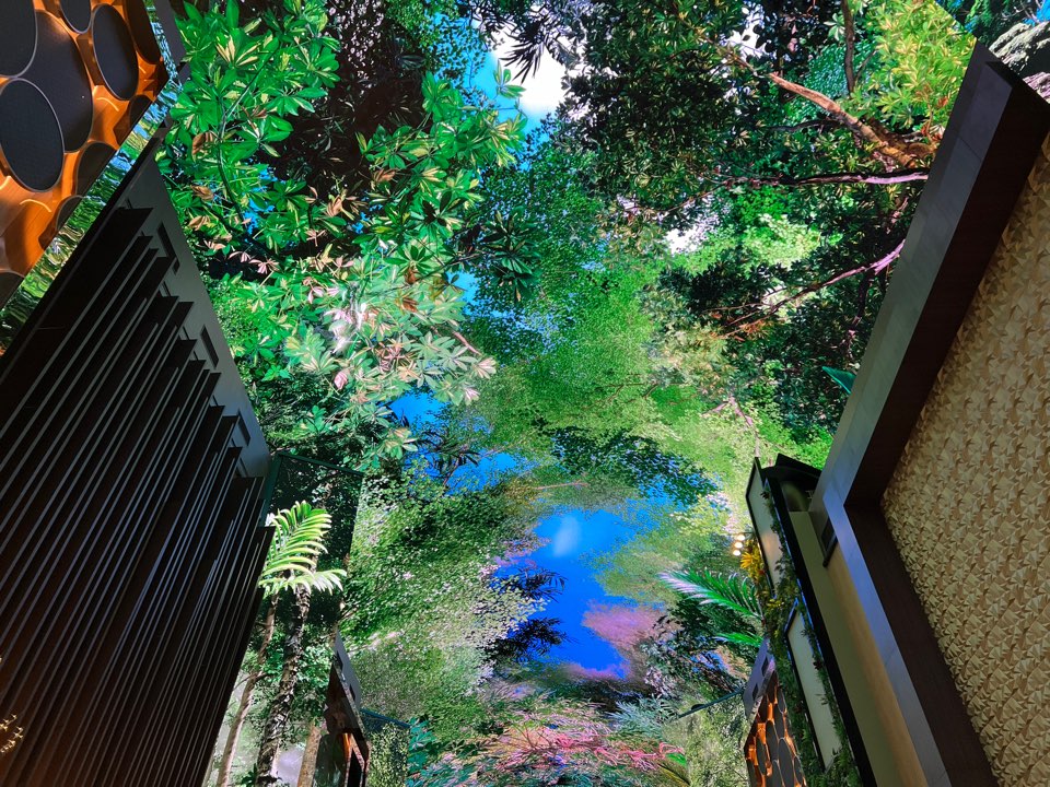 영종도 인스파이어 리조트 오로라 영상