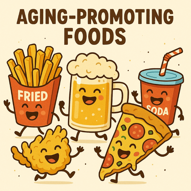 노화를 당기는 음식