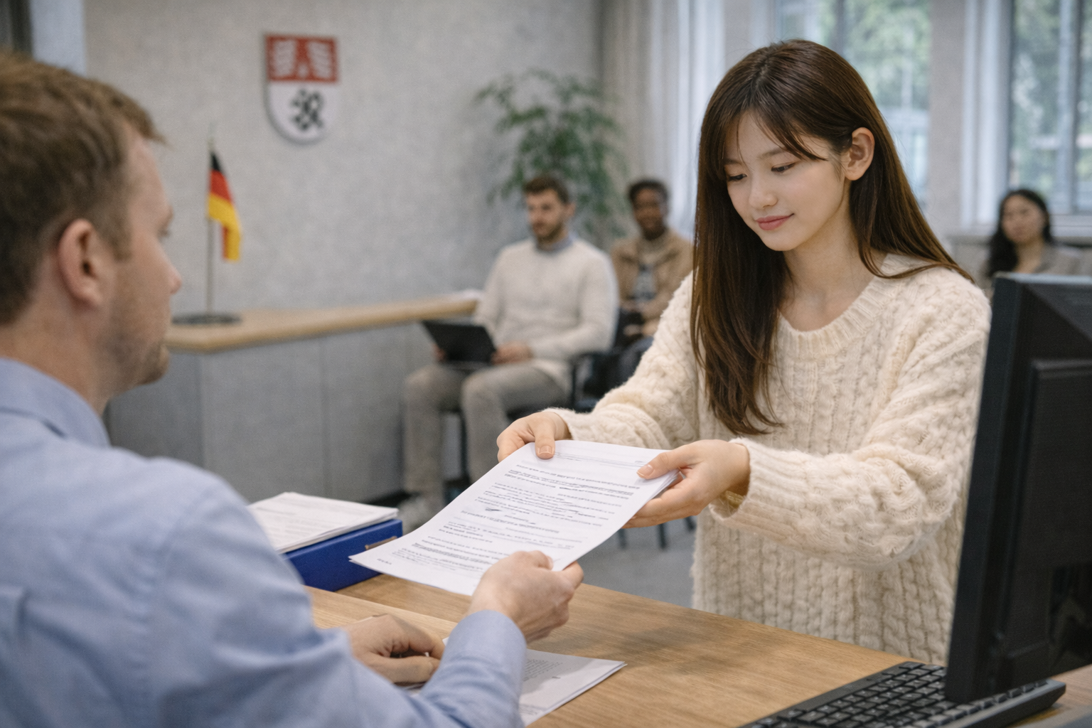 독일 유학 관련 이미지 (거주 등록)