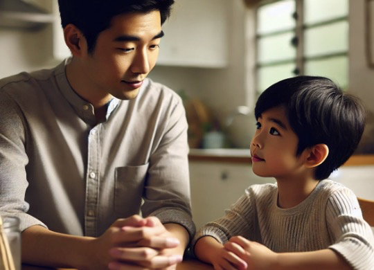 아이의 목소리를 듣는 순간